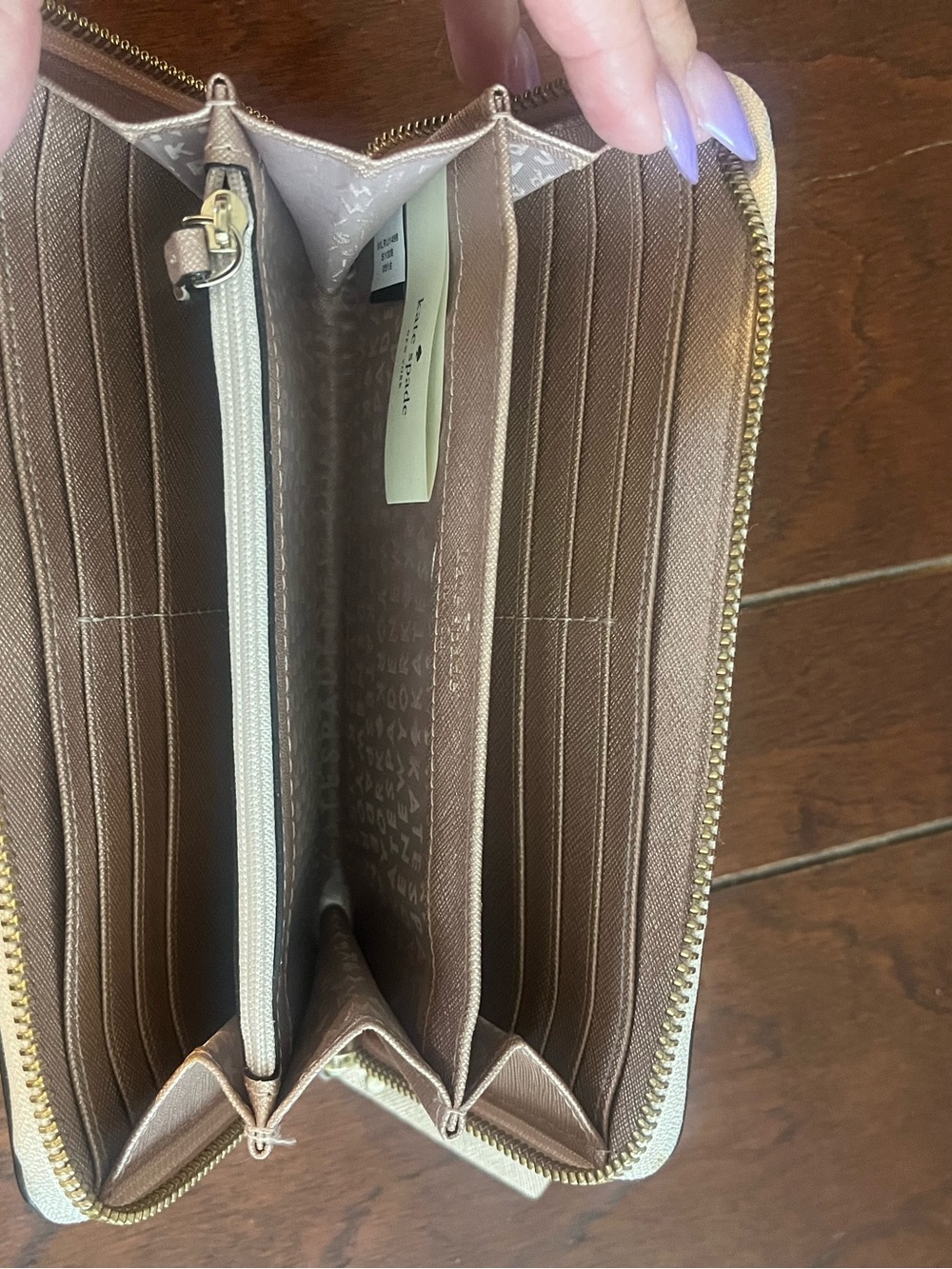 Kate Spade Newbury Land neda Zip Around Wallet - Picture 6 of 7